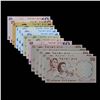 Image 1 : Bank of Israel. 1958 & 1960, 1/2 to 50 Lirot. P-29 to 33. About Uncirculated to Gem Uncirculated.