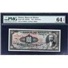 Image 1 : Banco de Mexico. 12.11.1941, 100 Pesos. P-42b. PMG Choice Uncirculated 64 EPQ.