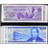 Image 3 : Banco de Mexico. 1969-1989, 5 to 2,000 Pesos. P-Various. Very Fine to Gem Uncirculated.