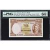 Image 9 : Reserve Bank of New Zealand. ND (1940-67), 10 Shillings. P-158a to 158d. PMG Graded.