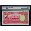 Image 2 : Reserve Bank of New Zealand. ND (1956-67), 50 Pounds. P-162c. PMG Choice Uncirculated 64.