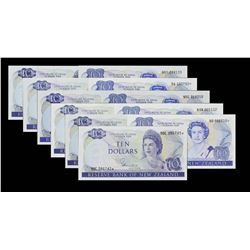 Reserve Bank of New Zealand. ND (1967-92), 10 Dollars. P-166 & 172. Very Fine to Gem Uncirculated.