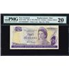 Image 3 : Reserve Bank of New Zealand. ND (1968-81), 1 to 20 Dollars. P-163b* to 167b*. PMG Graded.