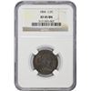 Image 1 : 1804 C-13. Plain 4. No Stems. Rarity-1. EF-45 BN NGC