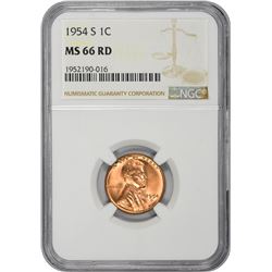 1954-S MS-66 RD NGC.