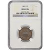 Image 1 : 1865 Fancy 5. MS-63 BN NGC.