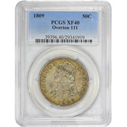 1809 O-111. Rarity-2. EF-40 PCGS.