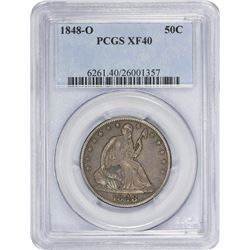 1848-O EF-40 PCGS.