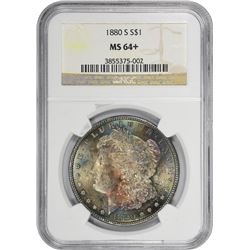 1880-S MS-64+ NGC.