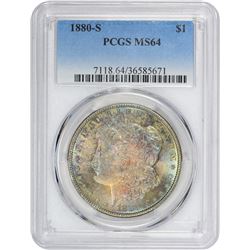 1880-S MS-64 PCGS.