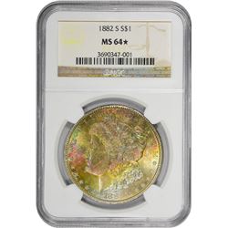 1882-S MS-64* NGC.