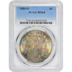 1884-O MS-64 PCGS.