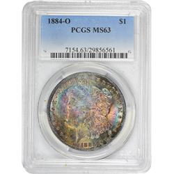 1884-O MS-63 PCGS.