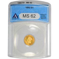 1882 MS-62 ANACS.