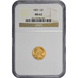 1883 MS-62 NGC.