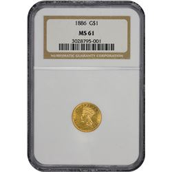 1886 MS-61 NGC.