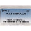 Image 3 : 1999-S JEFFERSON NICKEL PCGS PR69 DCAM