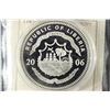 Image 1 : 2006 REPUBLIC OF LIBERIA SILVER PROOF $20