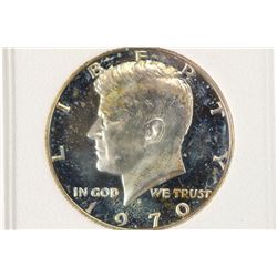 1970-S 40% SILVER JOHN F. KENNEDY HALF PROOF DCAM