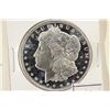 Image 1 : 1 TROY OZ .999 FINE SILVER PROOF ROUND MORGAN