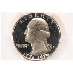 1976-S WASHINGTON QUARTER PCGS PR69 DCAM
