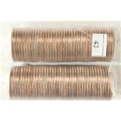 2-$10 ROLLS OF 2006-D NORTH DAKOTA AND 2006-D