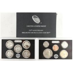 2017 US MINT 225TH ANNIVERSARY ENHANCED UNC COIN