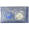 Image 1 : 1972-S  IKE SILVER DOLLAR UNCIRCULATED (BLUE PACK)
