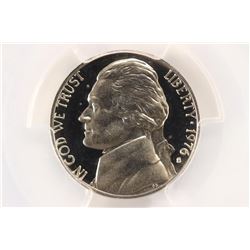 1976-S JEFFERSON NICKEL PCGS PR69 DCAM