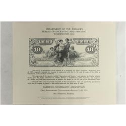 DEPT. OF THE TREASURY BUREAU OF ENGRAVING &