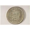 Image 1 : 1960 VENEZUELA SILVER GRAM 10 (2 BOLIVARS)
