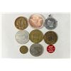 Image 1 : 9 ASSORTED TOKENS ETC.
