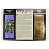 Image 1 : SUPERBOWL XXIV GOLD FOIL REPLICA TICKET