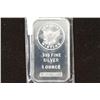 Image 1 : 1 TROY OZ .999 FINE SILVER PROOF BAR SUNSHINE MINT