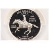 Image 1 : 1999-S SILVER DELAWARE QUARTER PCGS PR69 DCAM