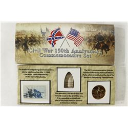 CIVIL WAR 150TH ANNIVERSARY COMMEMORATIVE SET