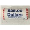 Image 1 : $25 ROLL OF 2007 THOMAS JEFFERSON PRESIDENTIAL