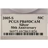 Image 3 : 2005-S SILVER KENNEDY HALF DOLLAR PCGS PR69 DCAM