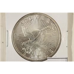 1 TROY OZ .999 FINE SILVER ROUND SILVER EAGLE BY