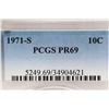 Image 3 : 1971-S ROOSEVELT DIME PCGS PR69