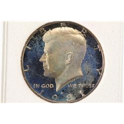 1981-S TYPE II KENNEDY HALF DOLLAR PROOF DCAM