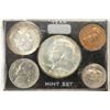 Image 1 : 1964-P US SILVER SET INCLUDES LINCOLN CENT,