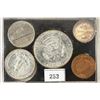 Image 2 : 1964-P US SILVER SET INCLUDES LINCOLN CENT,