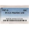 Image 3 : 1987-S KENNEDY HALF DOLLAR PCGS PR69 DCAM