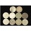 Image 1 : 10 ASSORTED 1957-1966 MEXICO .100 SILVER PESOS