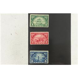 3 VINTAGE MINT UNUSED US POSTAGE STAMPS