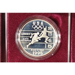 1995-P US OLYMPIC PROOF SILVER DOLLAR