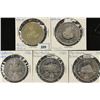 Image 1 : 5 ASSORTED CANADA TRADE DOLLARS UNC 1973 & 74