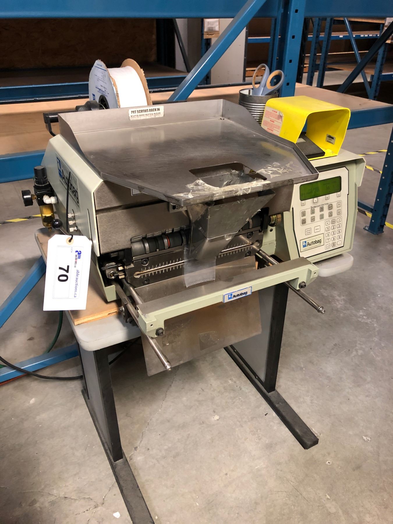 AUTOBAG HB-85 PACESETTER PLUS PNEUMATIC BAGGER UNIT - Able Auctions