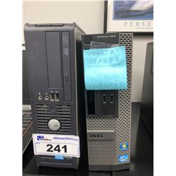 DELL OPTIPLEX 3010 & DELL PENTIUM DESKTOP COMPUTERS (NO HARD DRIVES)